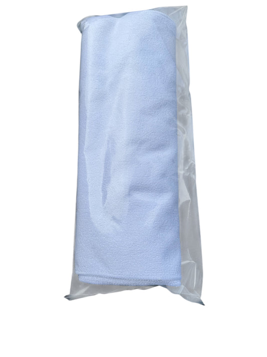 6 Pack White Microfiber